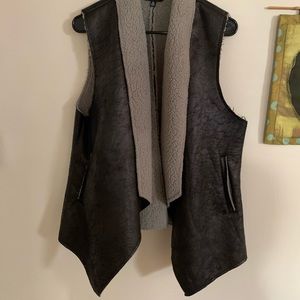 Faux Leather Vest